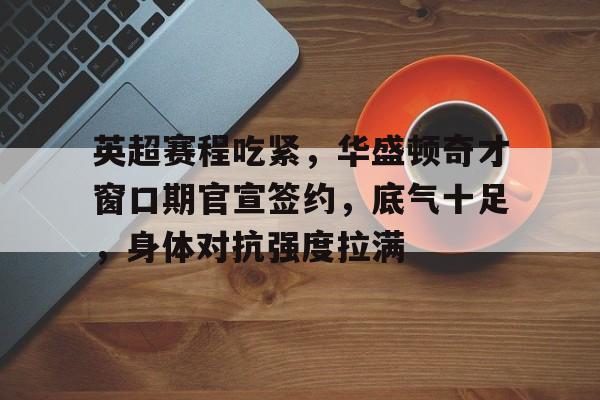 开云体育-英超赛程吃紧，华盛顿奇才窗口期官宣签约，底气十足，身体对抗强度拉满